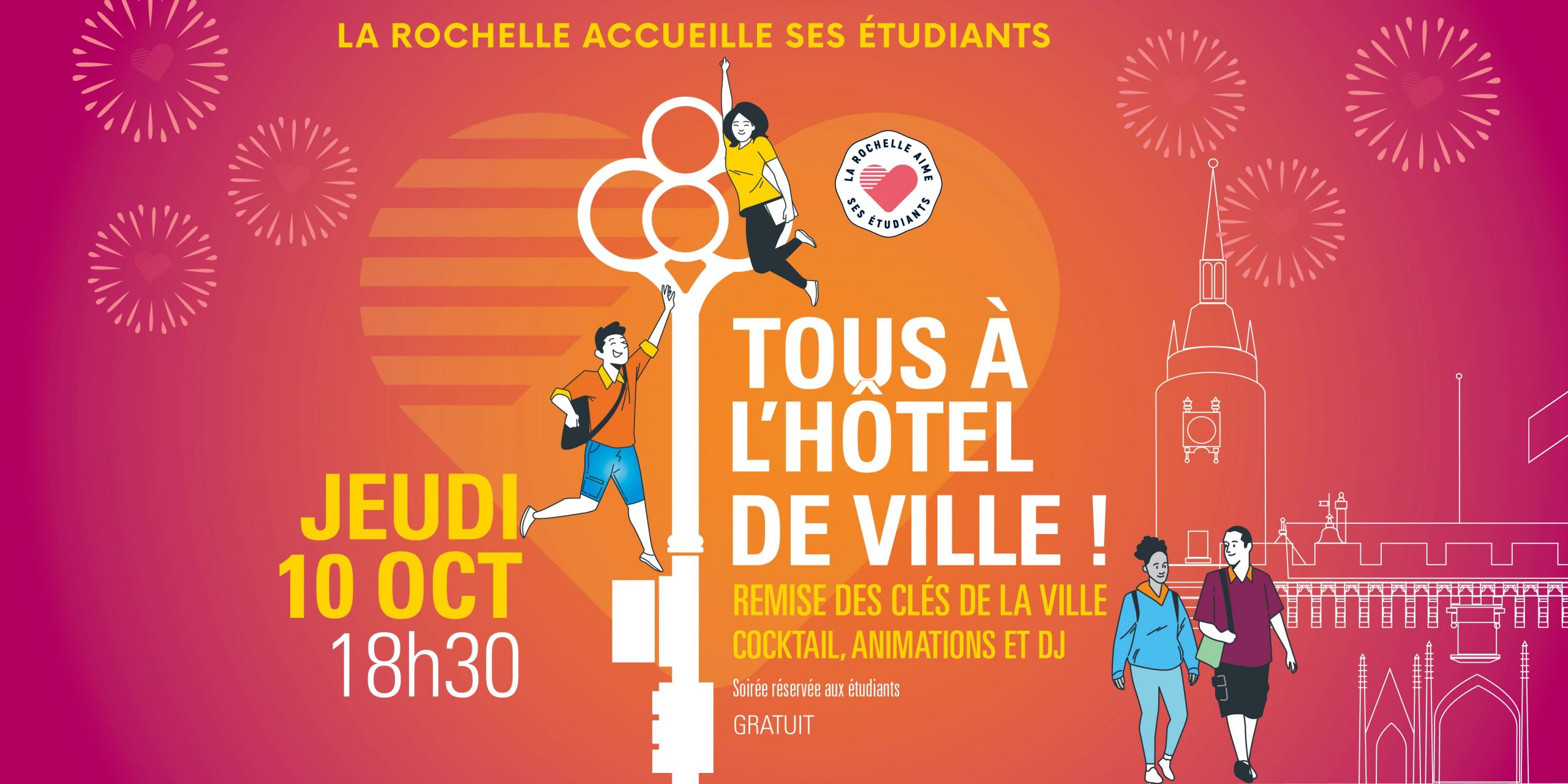 La Rochelle accueille ses étudiants